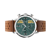 Timex Marlin® Chronograph Tachymeter 40mm Leather Strap Watch #TW2W99100