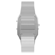 Timex Q 1982 Ana-Digi Reissue 33mm Stainless Steel Bracelet Watch #TW2Y05900
