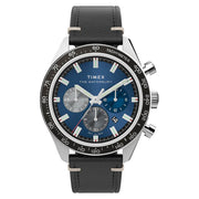 Timex Waterbury Traditional Chronograph 41mm Leather Strap Watch #TW2Y18600