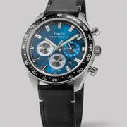 Timex Waterbury Traditional Chronograph 41mm Leather Strap Watch #TW2Y18600
