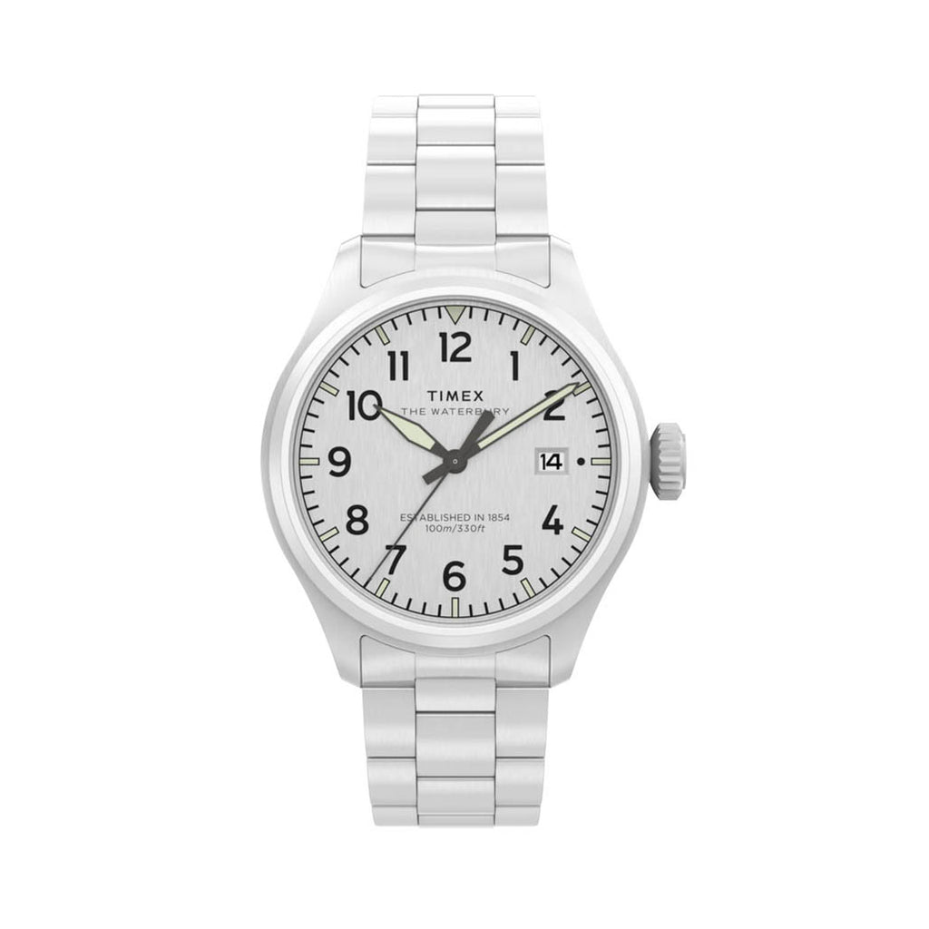NWT Timex Waterbury Ace Quartz Silver Dial Men\'s Watch Timex Waterbury Ace Quartz Silver Dial Men main image 4