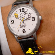 Timex x Peanuts® Marlin® 75th Anniversary Edition 38mm Leather Strap Watch #TW2Y19900