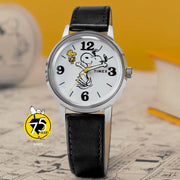 Timex x Peanuts® Marlin® 75th Anniversary Edition 38mm Leather Strap Watch #TW2Y19900