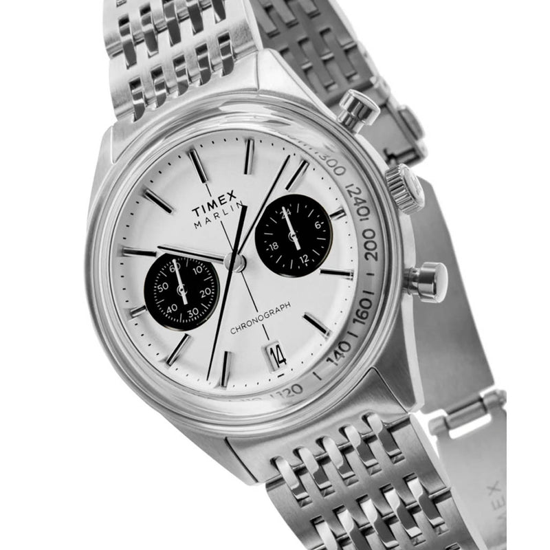 Timex Marlin® Jet Quartz Chronograph 40mm Stainless Steel Bracelet Watch #TW2Y24600