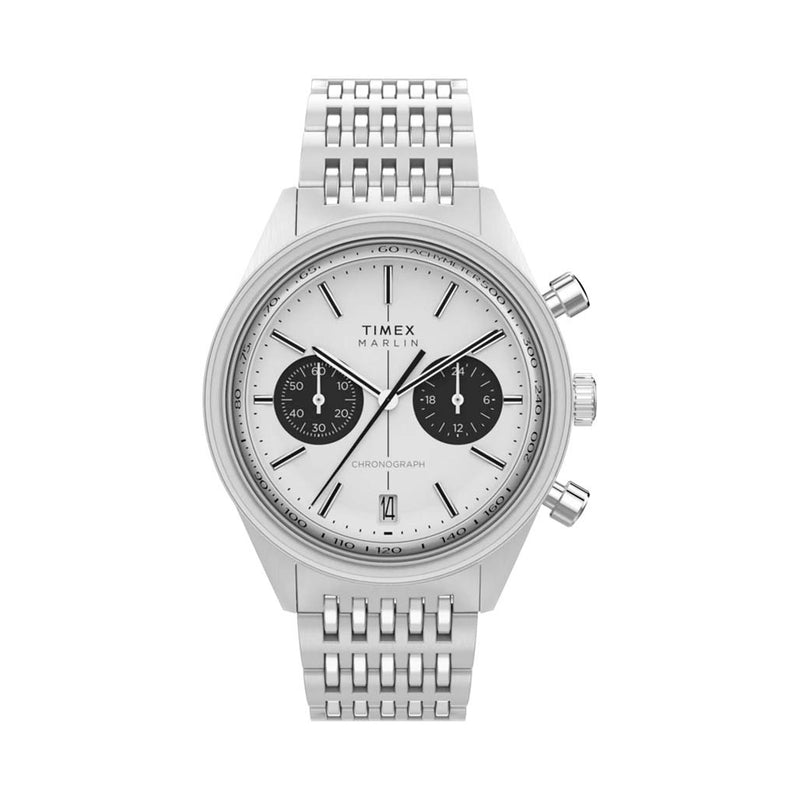 Timex Marlin® Jet Quartz Chronograph 40mm Stainless Steel Bracelet Watch #TW2Y24600