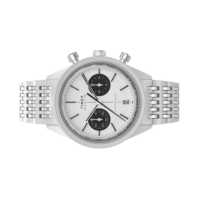 Timex Marlin® Jet Quartz Chronograph 40mm Stainless Steel Bracelet Watch #TW2Y24600
