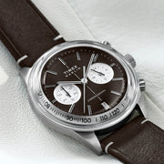 Timex Marlin® Jet Quartz Chronograph 40mm Leather Strap Watch #TW2Y24700