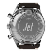 Timex Marlin® Jet Quartz Chronograph 40mm Leather Strap Watch #TW2Y24700