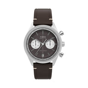 Timex Marlin® Jet Quartz Chronograph 40mm Leather Strap Watch #TW2Y24700