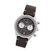 Timex Marlin® Jet Quartz Chronograph 40mm Leather Strap Watch #TW2Y24700