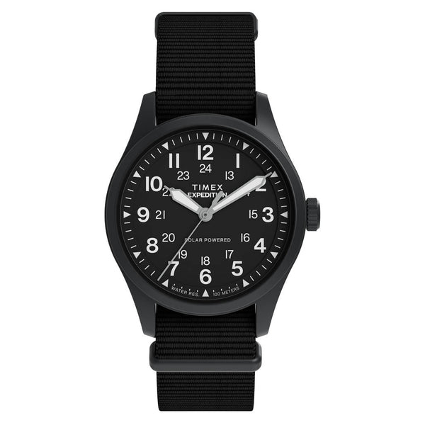 Timex Expedition® Field Post Solar 36mm Eco-Conscious Fabric Strap Watch #TW2Y31900