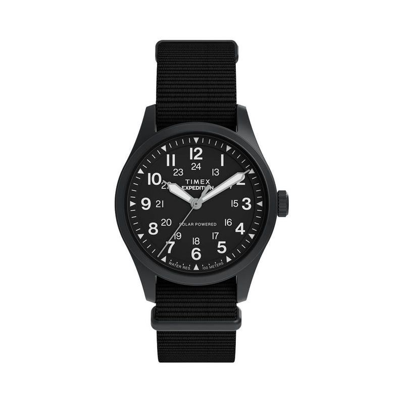 Timex Expedition® Field Post Solar 36mm Eco-Conscious Fabric Strap Watch #TW2Y31900