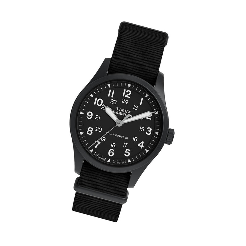 Timex Expedition® Field Post Solar 36mm Eco-Conscious Fabric Strap Watch #TW2Y31900