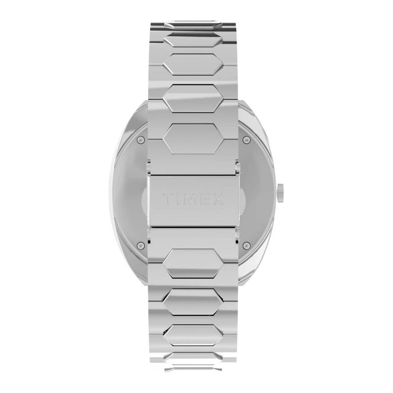 Timex® Q 1972 Time Machine Reissue 39mm Stainless Steel Bracelet Watch #TW2Y33100