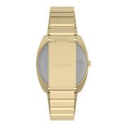 Timex® Q 1975 Enigma 37mm Stainless Steel Bracelet Watch #TW2Y34400