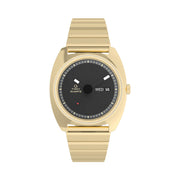 Timex® Q 1975 Enigma 37mm Stainless Steel Bracelet Watch #TW2Y34400