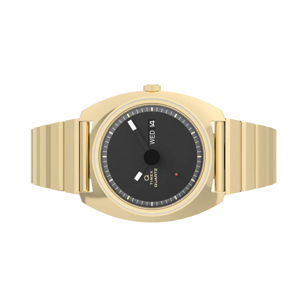 t*e様 釣鐘 Timex® Q 1975 Enigma 37mm Stainless Steel Bracelet Watch
