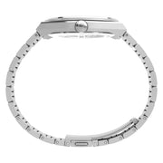Timex® Q Continental Day and Date 39mm Stainless Steel Bracelet Watch #TW2Y35200