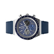 Timex® Q Chronograph 40mm Leather Strap Watch #TW2Y36100