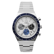 Timex® Q Chronograph 40mm Stainless Steel Bracelet Watch #TW2Y36200