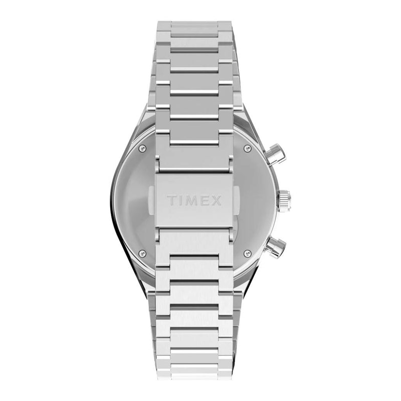 Timex® Q Chronograph 40mm Stainless Steel Bracelet Watch #TW2Y36200