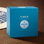 Timex x Pan Am® Waterbury Ace Chronograph 41mm Leather Strap Watch #TW2Y38700