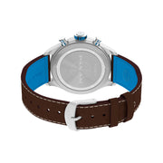 Timex x Pan Am® Waterbury Ace Chronograph 41mm Leather Strap Watch #TW2Y38700