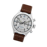 Timex x Pan Am® Waterbury Ace Chronograph 41mm Leather Strap Watch #TW2Y38700