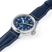 Timex x Pan Am® Waterbury Automatic Ace 41mm Leather Strap Watch #TW2Y38800