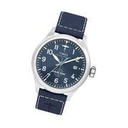 Timex x Pan Am® Waterbury Automatic Ace 41mm Leather Strap Watch #TW2Y38800