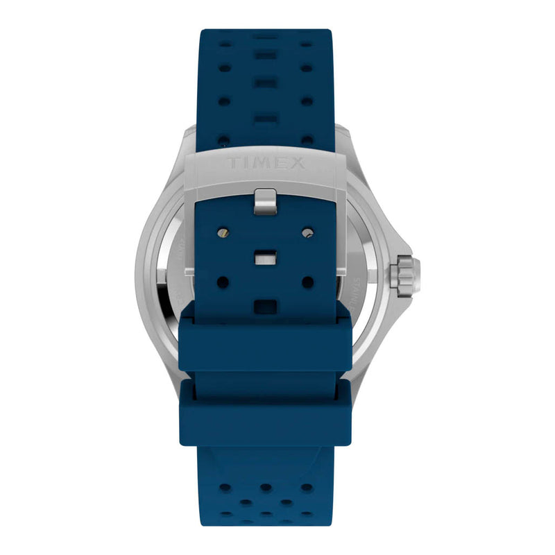 Timex Deepwater Meridian 200 Automatic 44mm HNBR Rubber Strap Watch #TW2Y39900