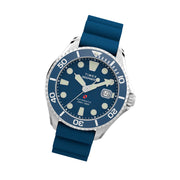Timex Deepwater Meridian 200 Automatic 44mm HNBR Rubber Strap Watch #TW2Y39900