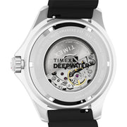Timex Deepwater Meridian 200 Automatic 44mm HNBR Rubber Strap Watch #TW2Y40000