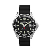 Timex Deepwater Meridian 200 Automatic 44mm HNBR Rubber Strap Watch #TW2Y40000