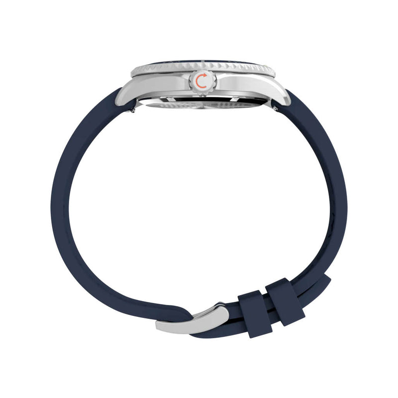 Timex Deepwater Meridian 200 38mm HNBR Rubber Strap Watch #TW2Y40300