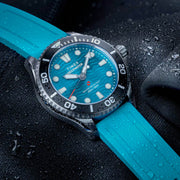 Timex Deepwater Meridian 200 38mm HNBR Rubber Strap Watch #TW2Y40400