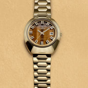 Timex® Q 1972 Time Machine Reissue 39mm Stainless Steel Bracelet Watch #TW2Y45200