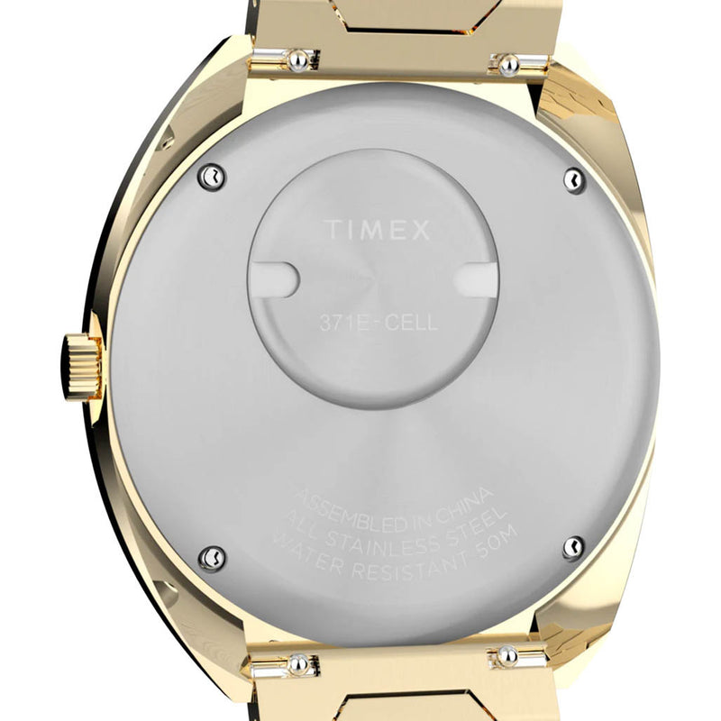 Timex® Q 1972 Time Machine Reissue 39mm Stainless Steel Bracelet Watch #TW2Y45200