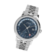 Timex Marlin® Quartz GMT 40mm Stainless Steel Bracelet Watch #TW2Y47600