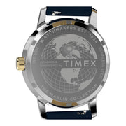 Timex Marlin® Quartz GMT 40mm Leather Strap Watch #TW2Y47900