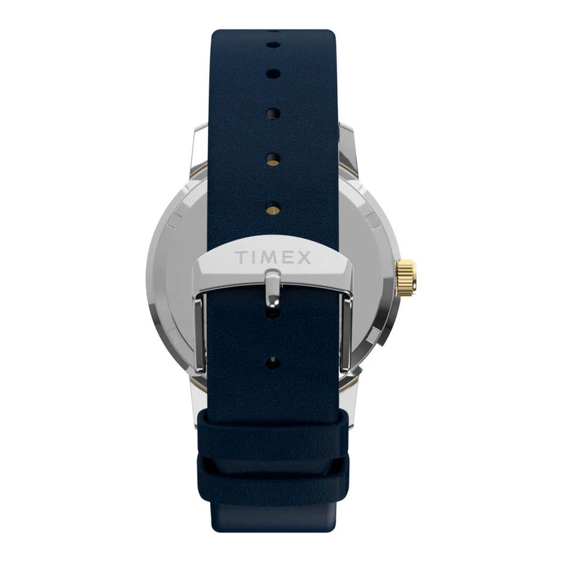 Timex Marlin® Quartz GMT 40mm Leather Strap Watch #TW2Y47900