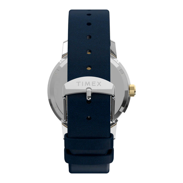 Timex Marlin® Quartz GMT 40mm Leather Strap Watch #TW2Y47900