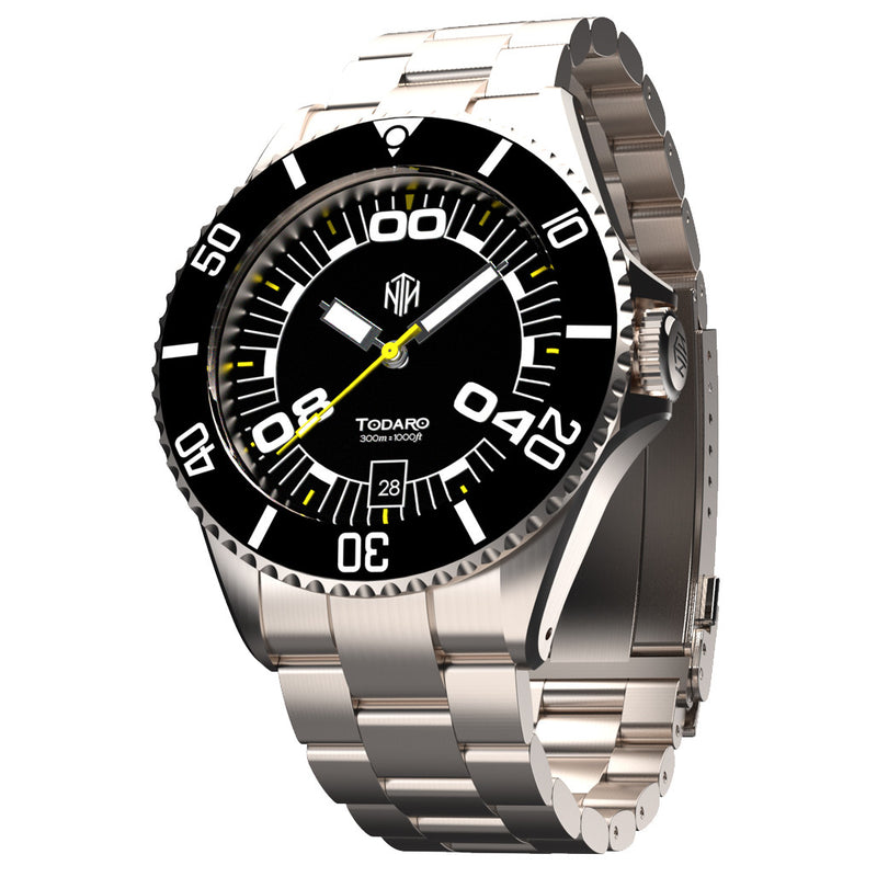 NTH Todaro 300M Automatic Dive Watch with Date Zoomed