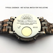 YES V7 Titanium World Time Watch with Titanium Bracelet #7S-SO-S3