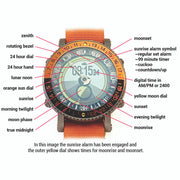 YES V7 Titanium World Time Watch with Titanium Bracelet #7S-SO-S3