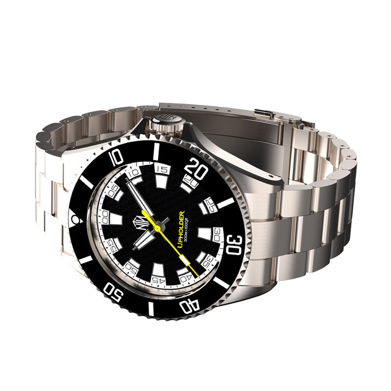 NTH Upholder 300M Automatic Dive Watch No Date Side