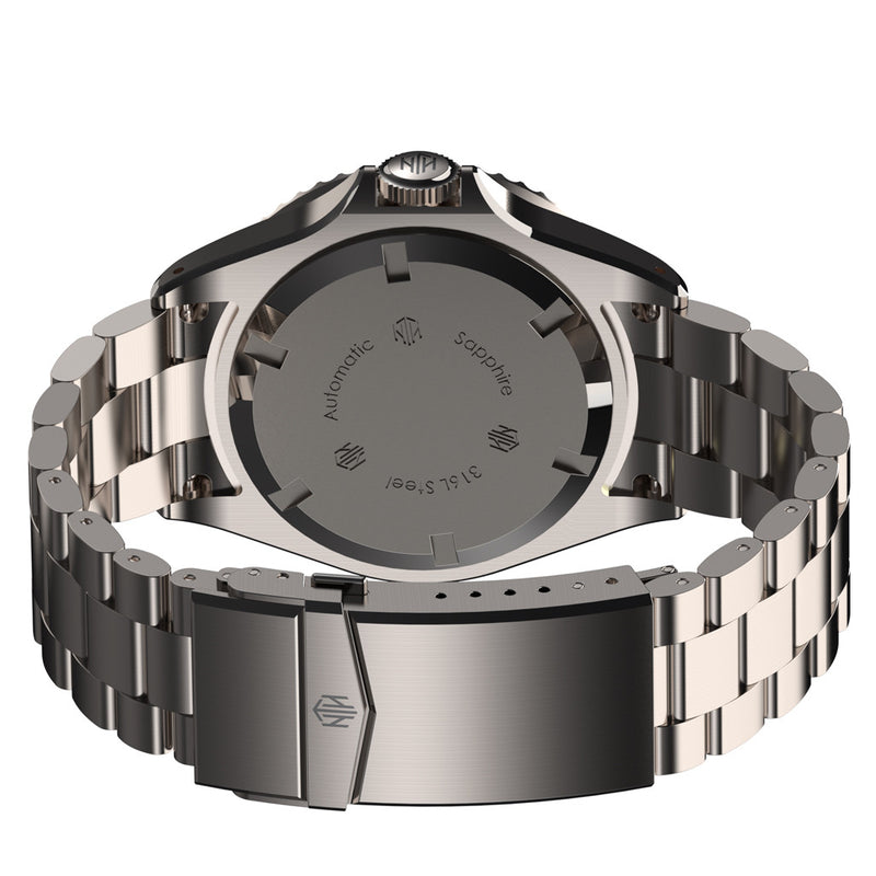 NTH Upholder 300M Automatic Dive Watch with Date Caseback