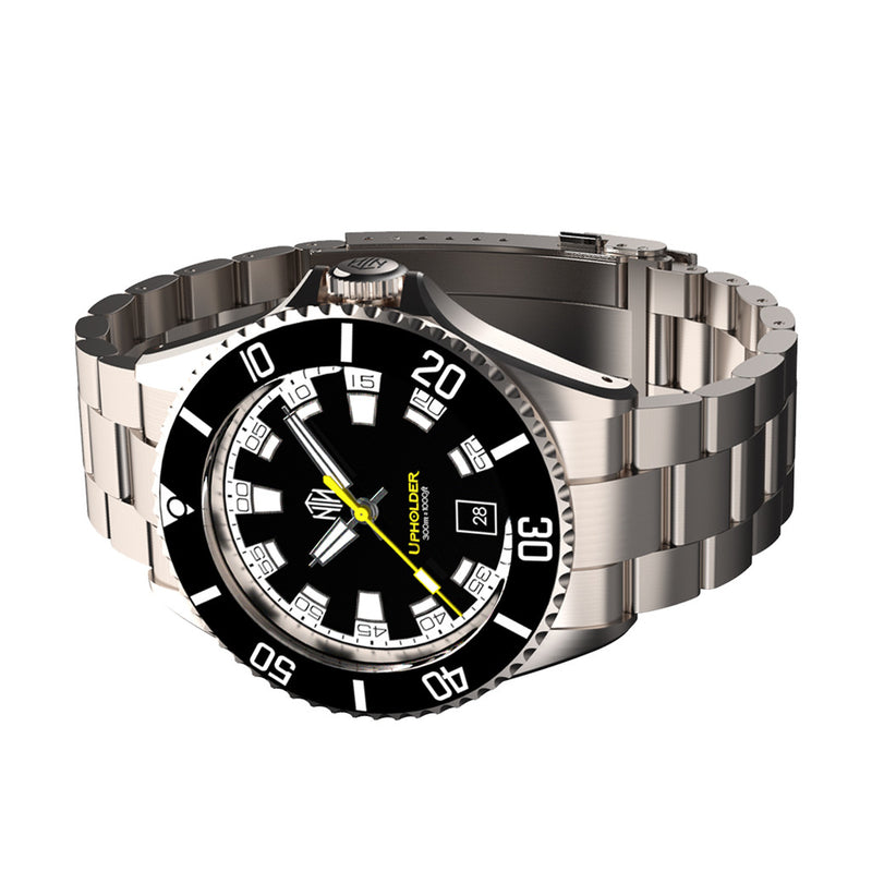 NTH Upholder 300M Automatic Dive Watch with Date Side