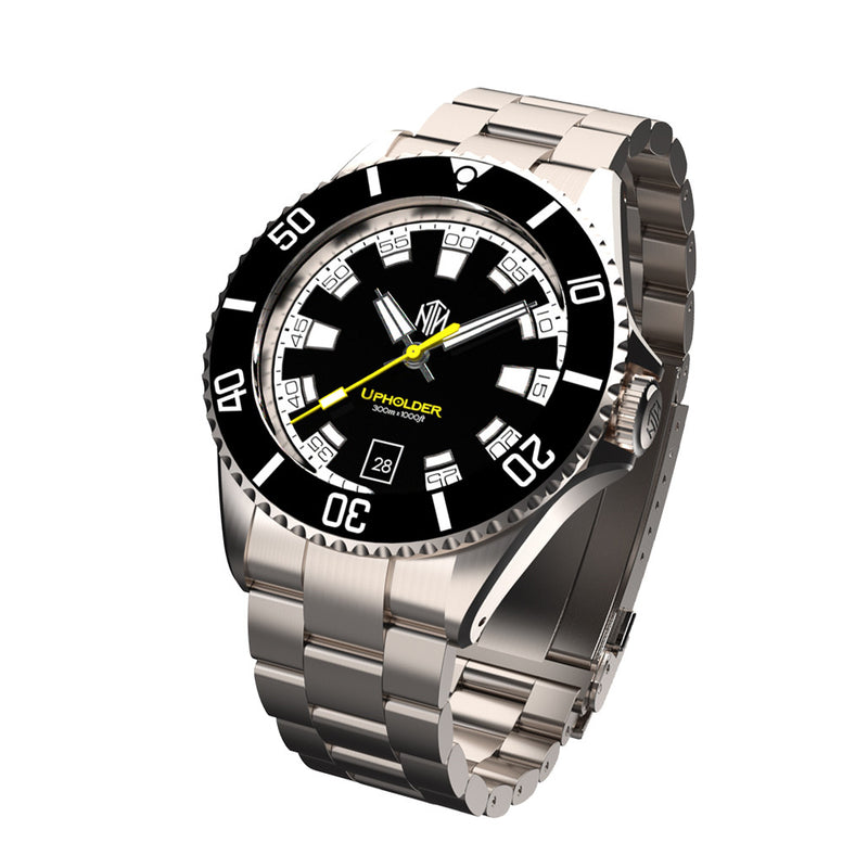 NTH Upholder 300M Automatic Dive Watch with Date Tilt