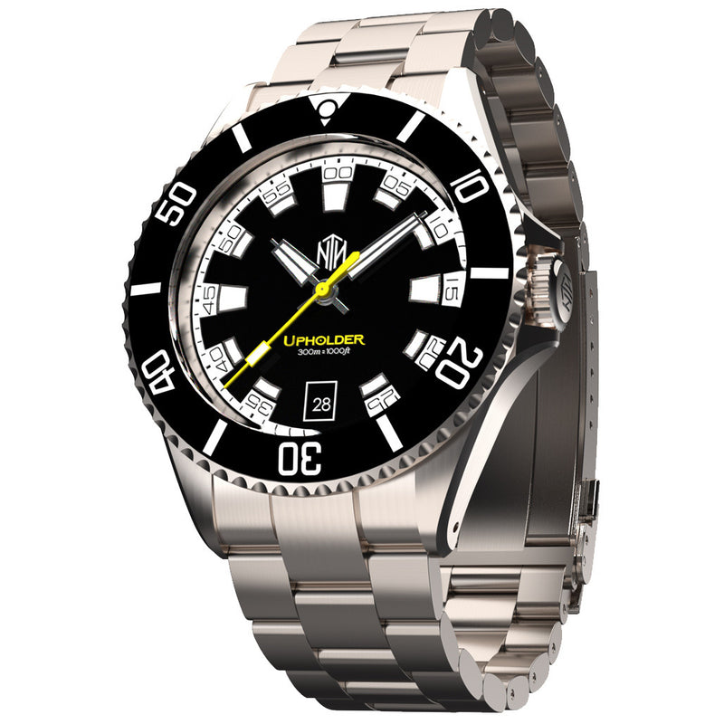 NTH Upholder 300M Automatic Dive Watch with Date Zoomed